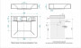 Раковина МАРСЕЛЬ V52D1  595x500x105 на стир.машину (с кронштейнами) Bergg