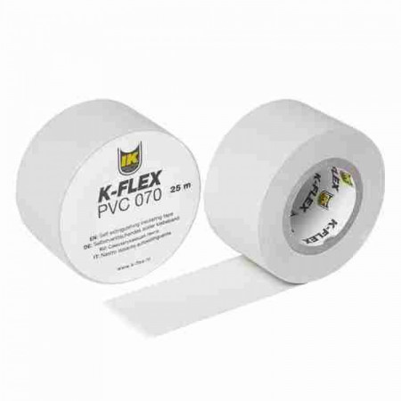 Лента ПВХ  50 мм 25м белый K-Flex