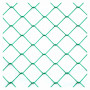 Сетка рабица ПНД 55*55*2.5мм 1.5*10м (полимерная зеленая)