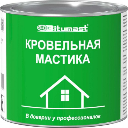 Мастика BITUMAST кровельная 1,8кг 