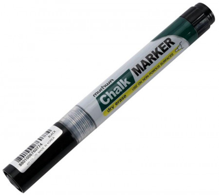 Маркер меловой 3 мм, черный MunHwa Chalk Marker СМ-01