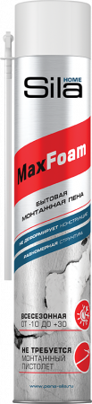 Пена монтажная Sila HOME OPTIMUM FOAM, бытовая 750мл   (всесезон.)