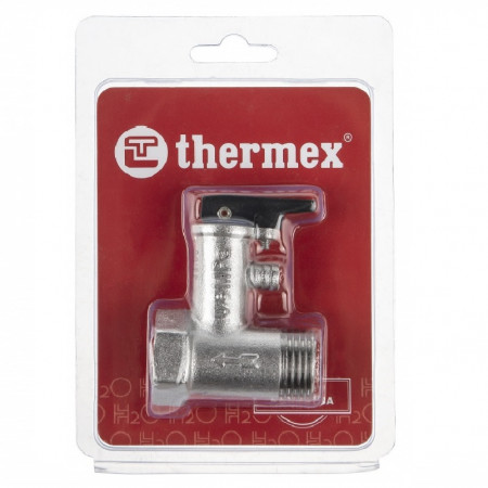 Клапан предохранительный THERMEX 1/2", 7 бар, с ручкой (блистер)