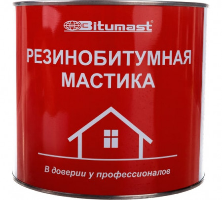 Мастика BITUMAST резинобитумная 1,8кг