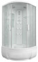 Душ. кабина Mirwell MRL903-31 высокий поддон 90*90*215, мат.стекло, сенсор.