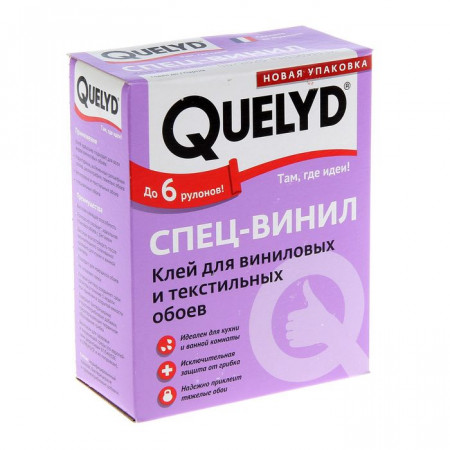 Клей для обоев"QUELYD" Спец. винил 300г