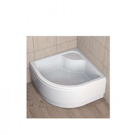 Душ. кабина ECO-11 Black AQUARIUS высокий поддон 90*90*215, тон.стекло, проф.серебро