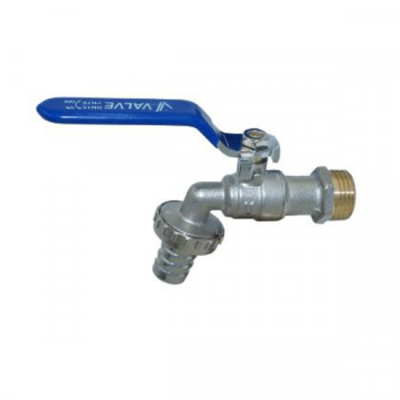 Кран шаровый НР водоразборный рычаг (сплав) TIM 3/4"