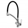 Смеситель д/к Comfort LM3070C гибкий излив с подкл. фильтра LEMARK