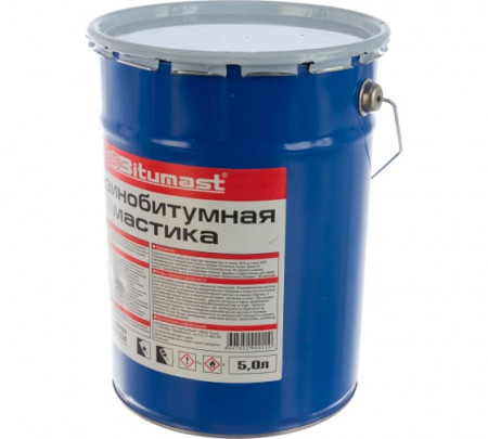 Мастика BITUMAST резинобитумная 5л 