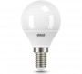 Лампа светодиодная Gauss Elementary шар LED 12вт 230в, 4100K Е14, белый  53122
