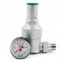 Редуктор давления мембранный со штуц. с манометром Zeissler 1/2"  ZSr.701.0104N
