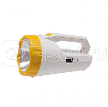 Фонарь-прожектор аккумуляторный Accu 9191LED 3Вт LED КОСМОС