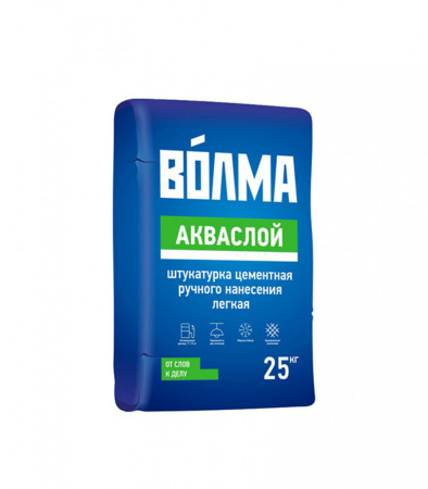 Штукатурка ВОЛМА Акваслой 25кг (48)