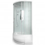 Душ. кабина Mirwell MRL903-31 высокий поддон 90*90*215, мат.стекло, сенсор.