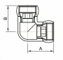 Американка д/П-суш. угловая ВР-ВР 1''х3/4''