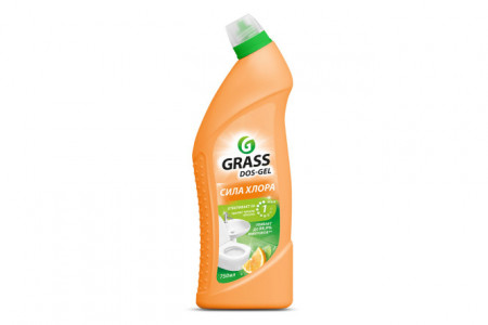 Гель универсальный чистящий GRASS DOS GEL Сила цитрусов750 мл