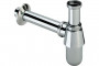Сифон для умыв. ХРОМ без выпуска 1 1/4"- 32  BAS0802S