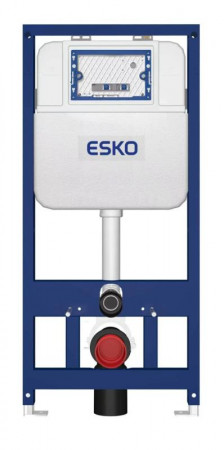 Система инсталляции ESKO Nordik, 500 мм с клавишей хром ND245