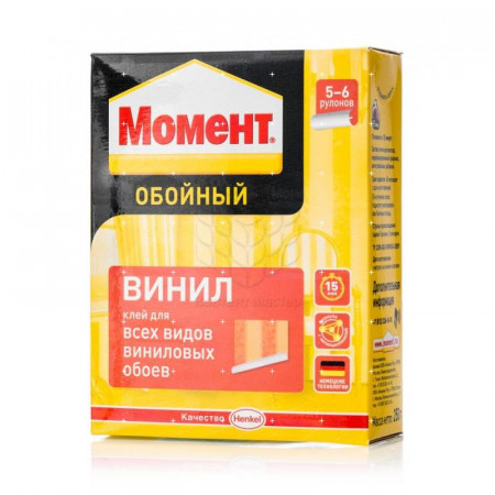 Клей для обоев "МОМЕНТ" Винил 200г