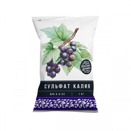 Удобрение СУЛЬФАТ КАЛИЯ 1кг