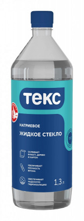 Клей Жидкое стекло УНИВЕРСАЛ 1,3кг Текс