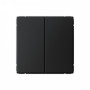 Выключатель 2-кл. ArtGallery (сх. 5) 10AX механизм карбон SE