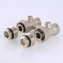 Двойной узел VALTEC для нижнего подкл. радиатора прямой 1/2"х3/4"
